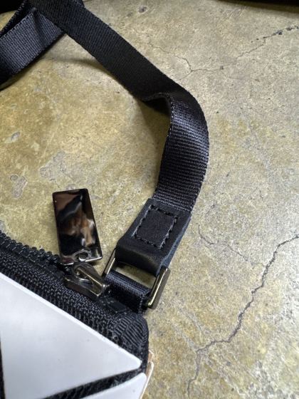 issey miyakeの根革の交換・補強の修理後